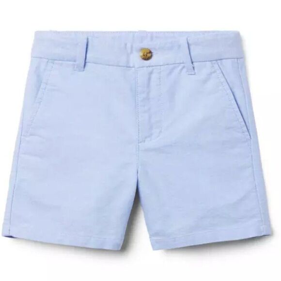 Janie and Jack 100049371 Boy Ocean Air Oxford Short NWT size 12-18 m Flaw - Picture 1 of 13